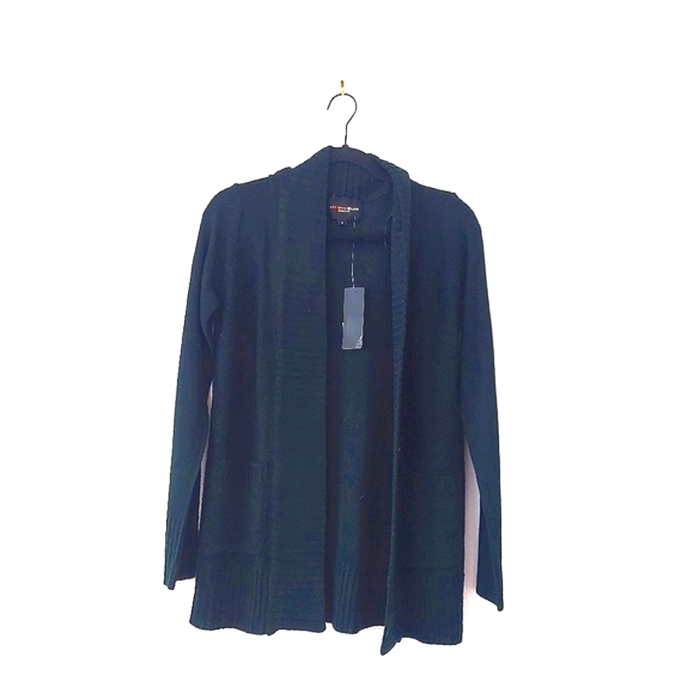 NWT Forest green chunky cardigan